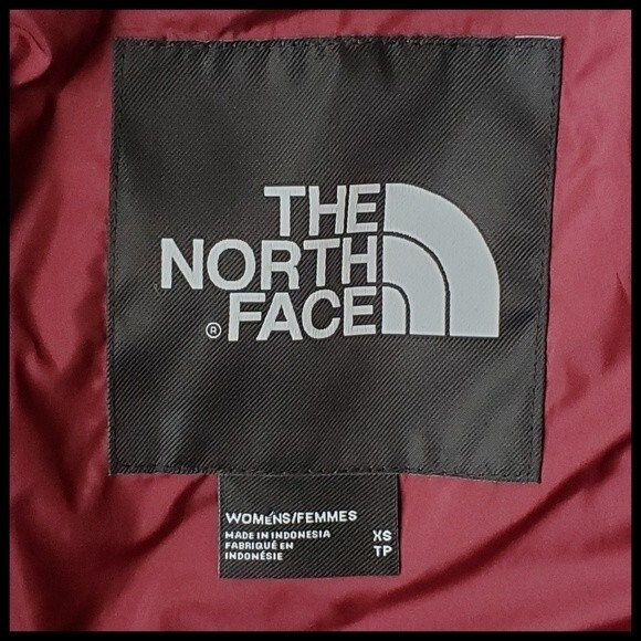 NWT The North Face 550 Down Fill Puffer Zipper Parka Coat Faux Fur Hood XS NEW - Picture 13 of 16